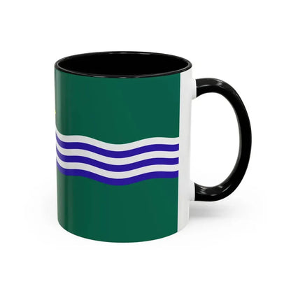 Flag of Peterborough Ontario Canada - Accent Coffee Mug - Go Mug Yourself