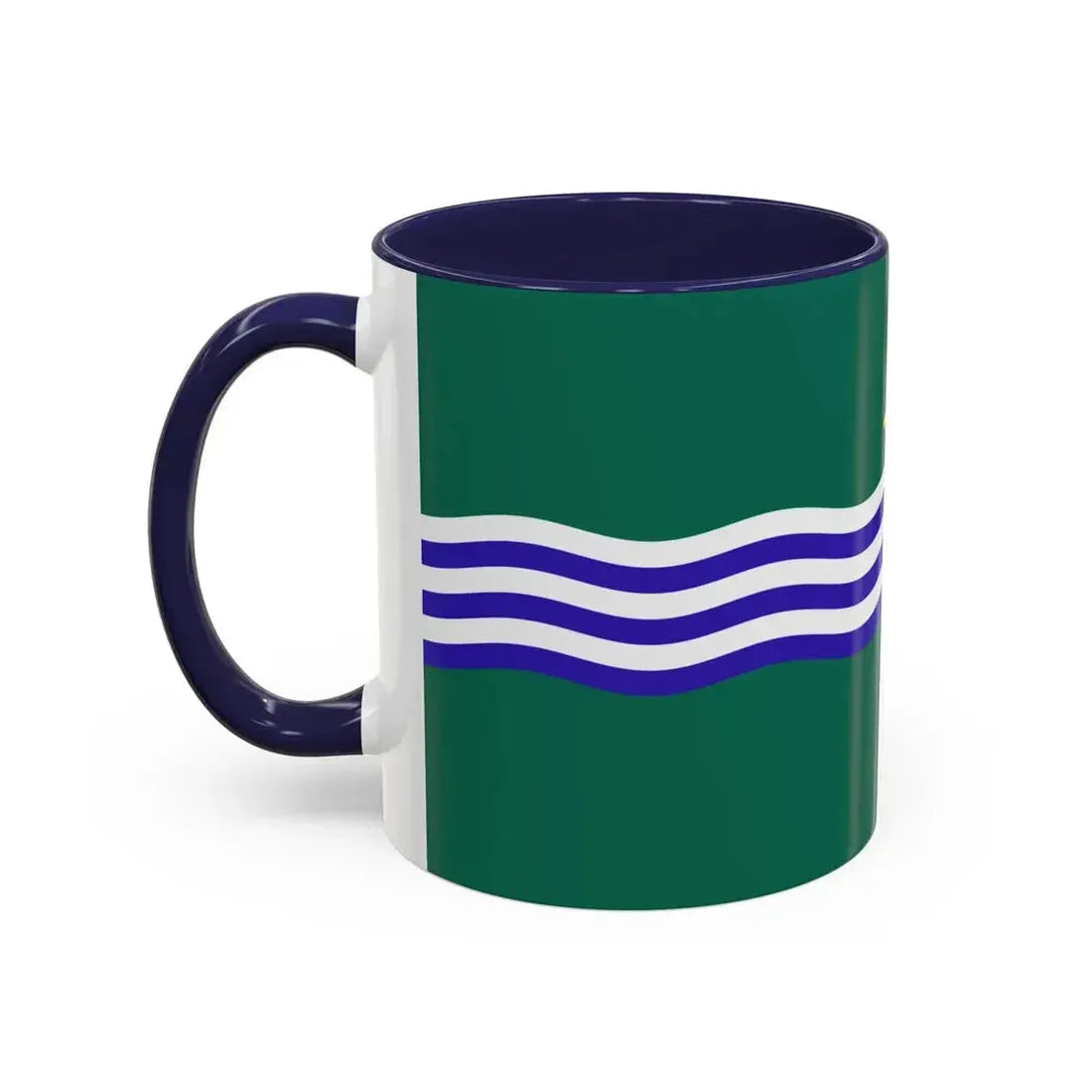 Flag of Peterborough Ontario Canada - Accent Coffee Mug - Go Mug Yourself