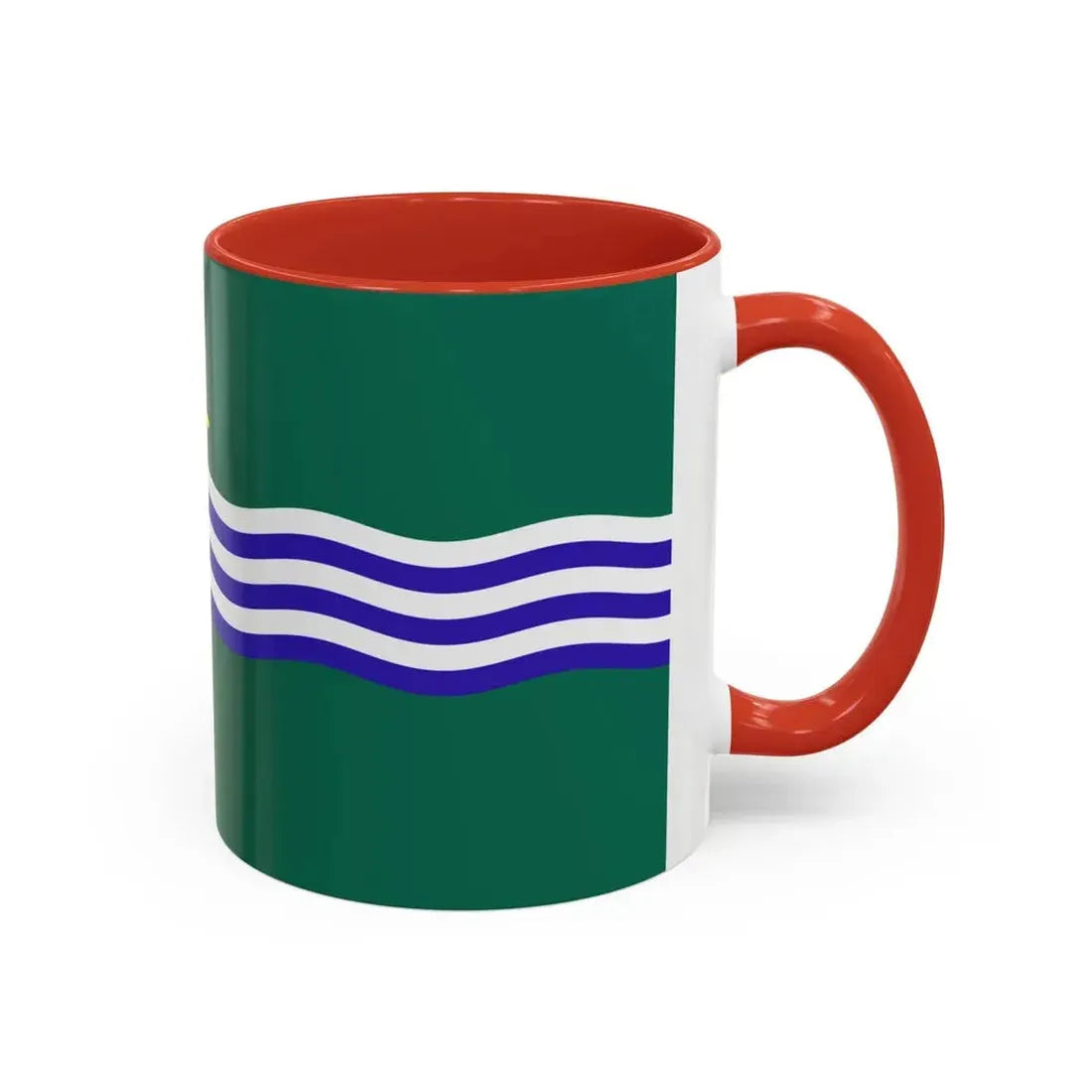 Flag of Peterborough Ontario Canada - Accent Coffee Mug - Go Mug Yourself