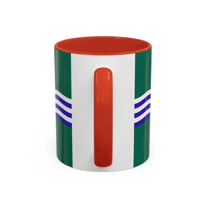 Flag of Peterborough Ontario Canada - Accent Coffee Mug - Go Mug Yourself