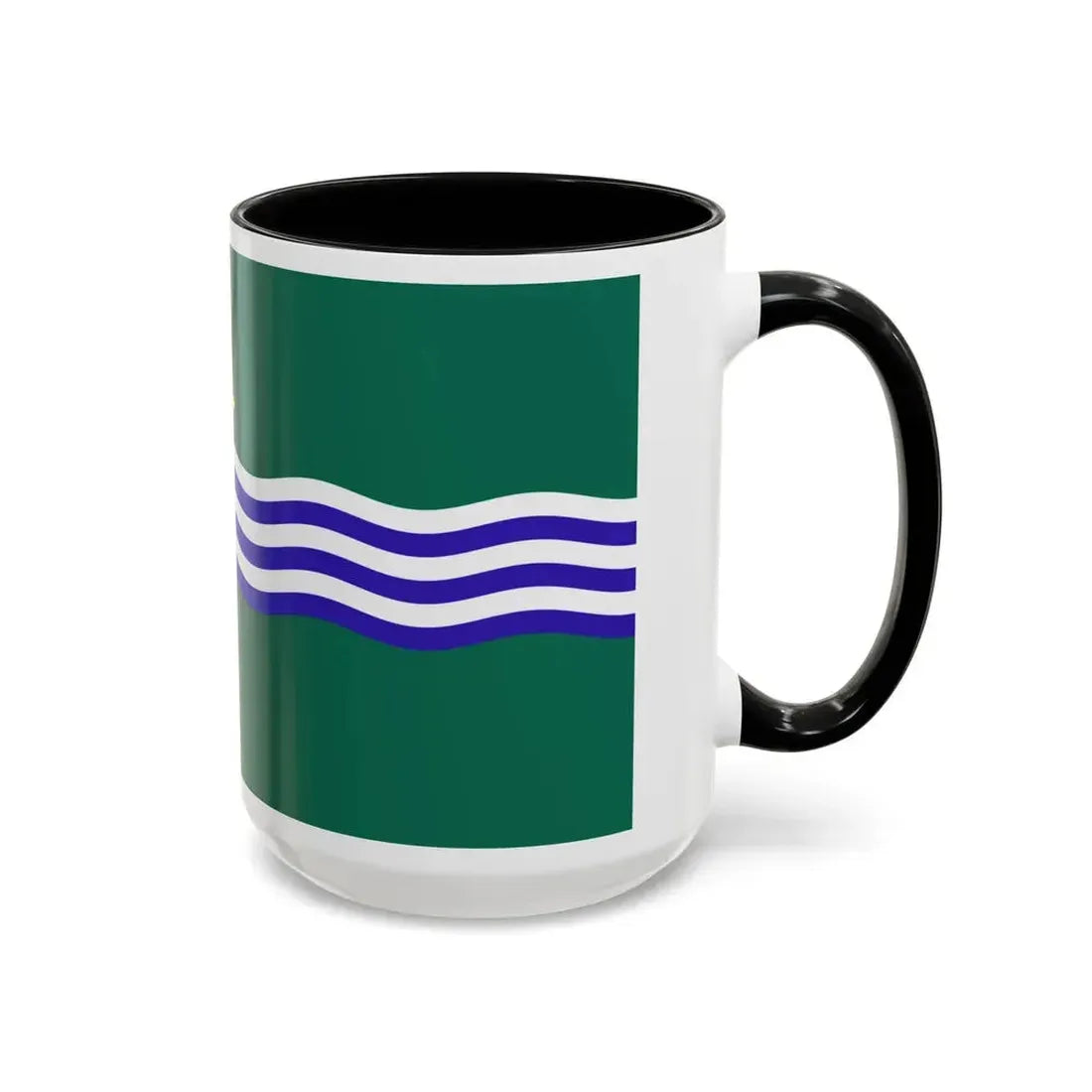 Flag of Peterborough Ontario Canada - Accent Coffee Mug - Go Mug Yourself