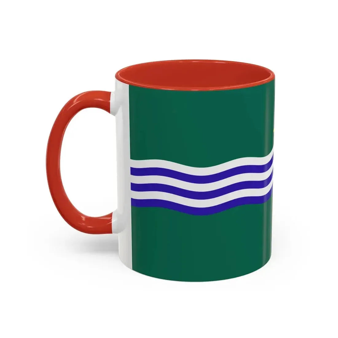 Flag of Peterborough Ontario Canada - Accent Coffee Mug - Go Mug Yourself