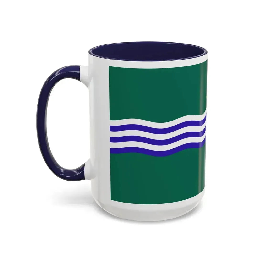 Flag of Peterborough Ontario Canada - Accent Coffee Mug - Go Mug Yourself