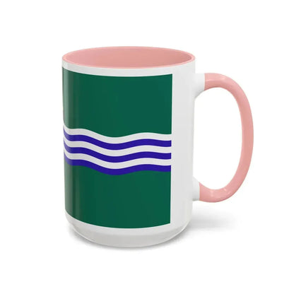 Flag of Peterborough Ontario Canada - Accent Coffee Mug - Go Mug Yourself