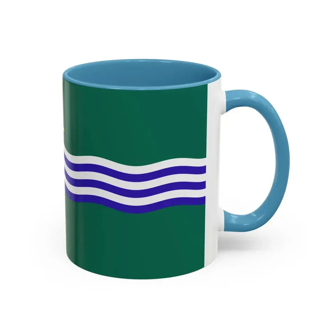 Flag of Peterborough Ontario Canada - Accent Coffee Mug - Go Mug Yourself