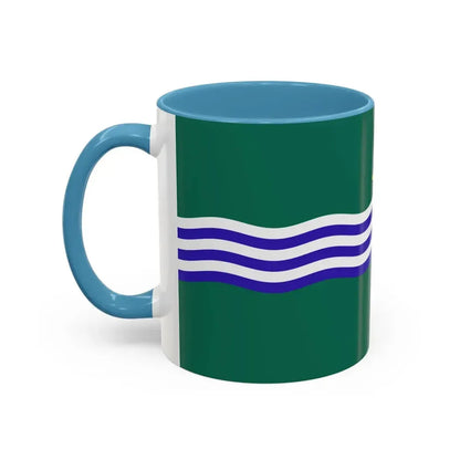 Flag of Peterborough Ontario Canada - Accent Coffee Mug - Go Mug Yourself