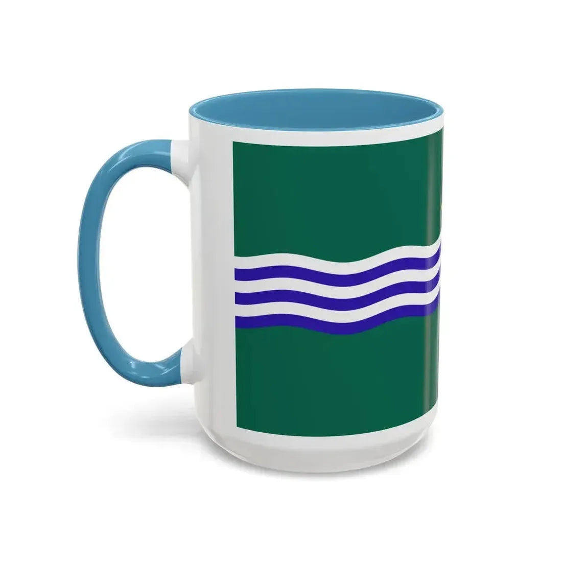 Flag of Peterborough Ontario Canada - Accent Coffee Mug - Go Mug Yourself