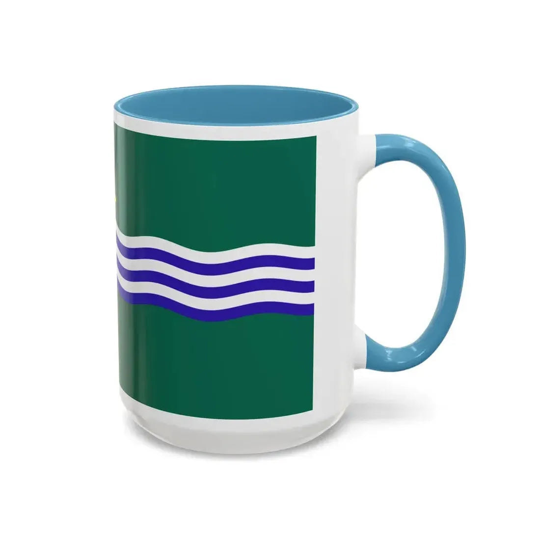 Flag of Peterborough Ontario Canada - Accent Coffee Mug - Go Mug Yourself