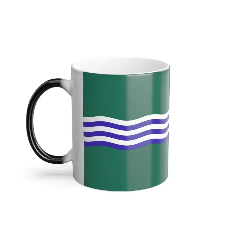 Flag of Peterborough Ontario Canada - Color Changing Coffee Mug - Go Mug Yourself