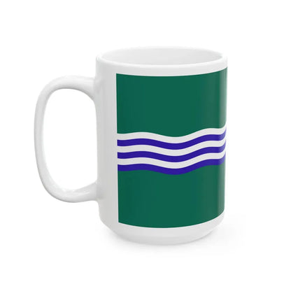 Flag of Peterborough Ontario Canada - White Coffee Mug - Go Mug Yourself
