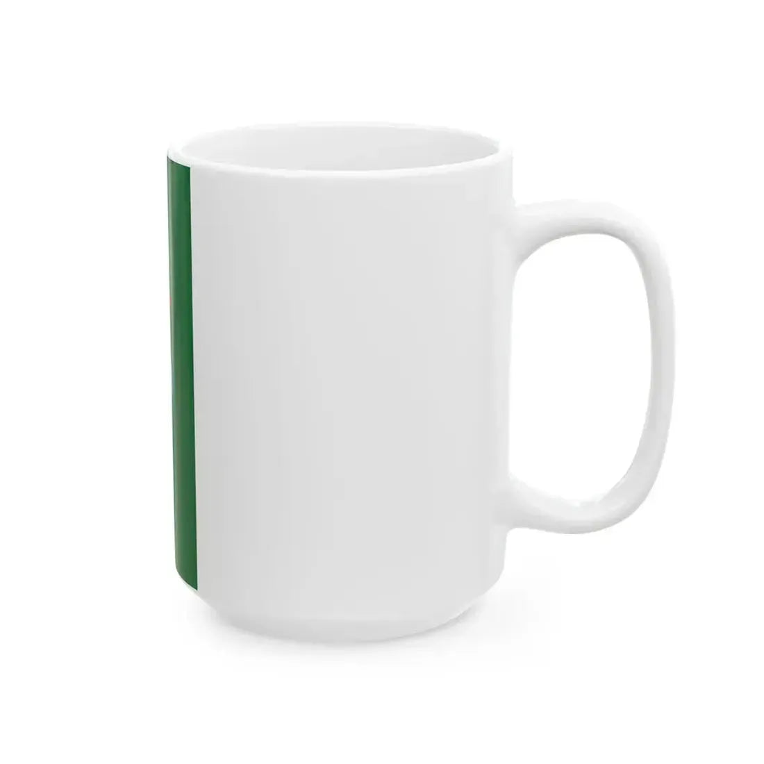 Flag of Peteri vertical (Hungary) White Coffee Mug - Go Mug Yourself
