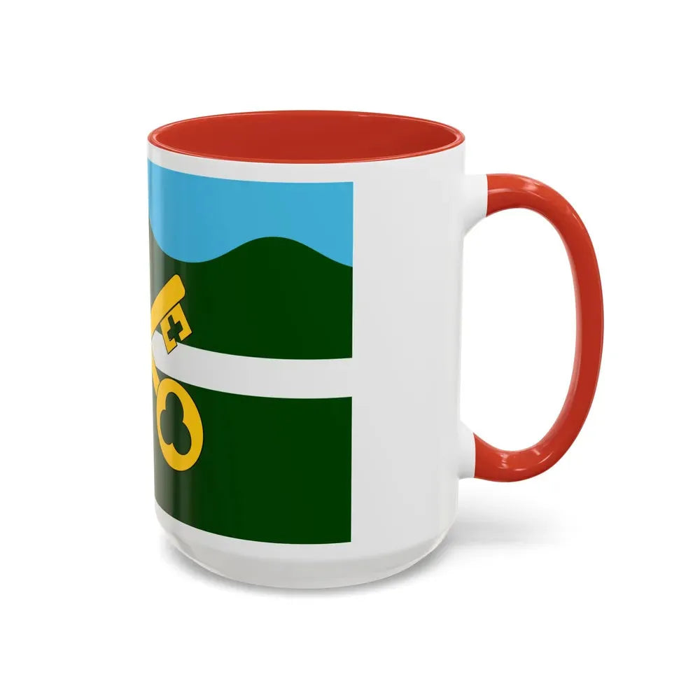 Flag of Petersfield UK - Accent Coffee Mug - Go Mug Yourself