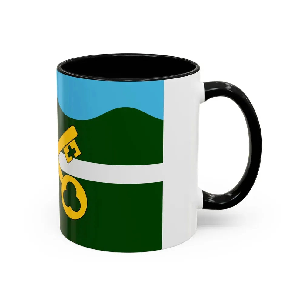 Flag of Petersfield UK - Accent Coffee Mug - Go Mug Yourself