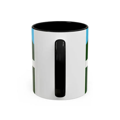 Flag of Petersfield UK - Accent Coffee Mug - Go Mug Yourself