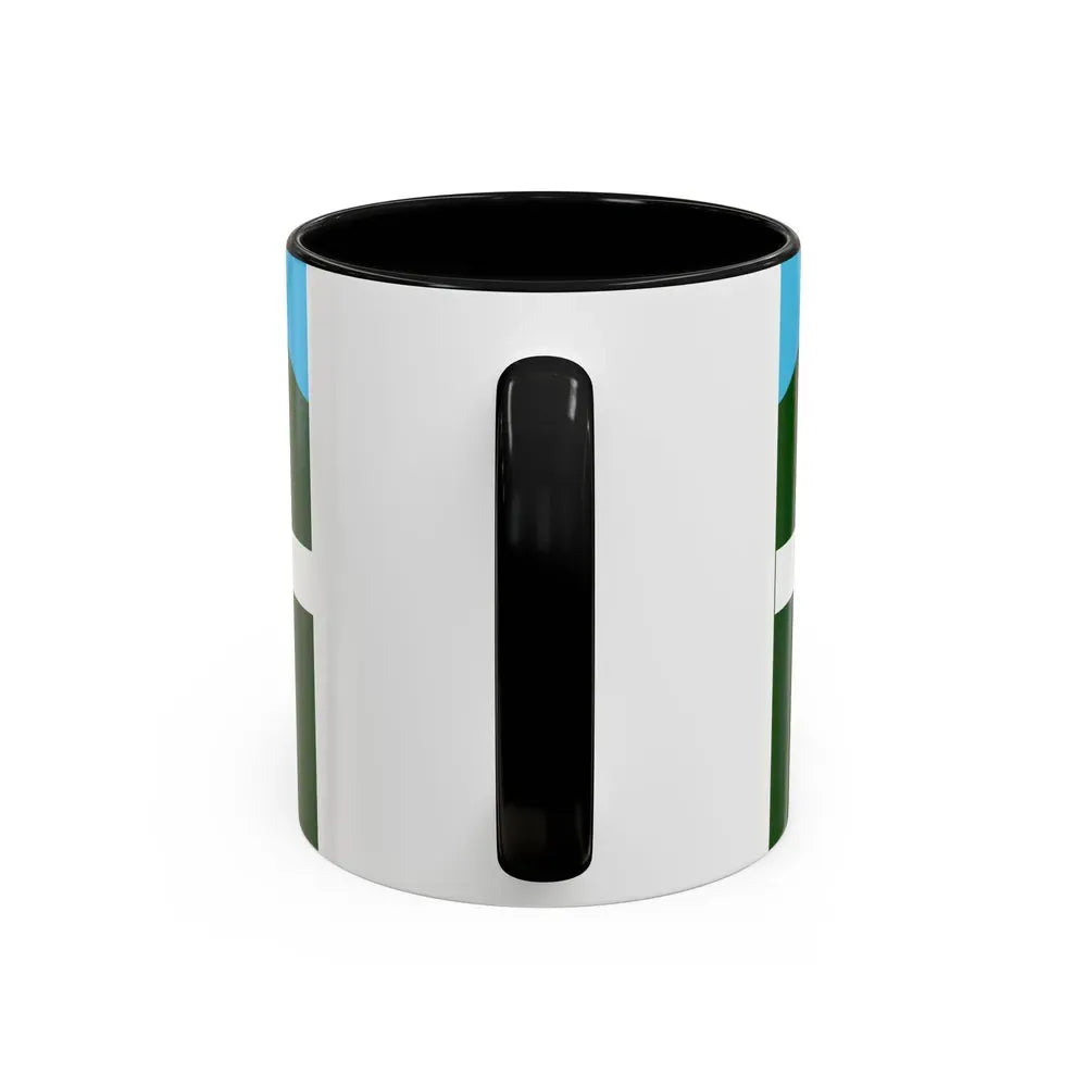 Flag of Petersfield UK - Accent Coffee Mug - Go Mug Yourself