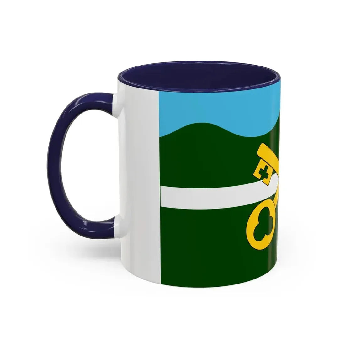 Flag of Petersfield UK - Accent Coffee Mug - Go Mug Yourself