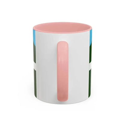 Flag of Petersfield UK - Accent Coffee Mug - Go Mug Yourself
