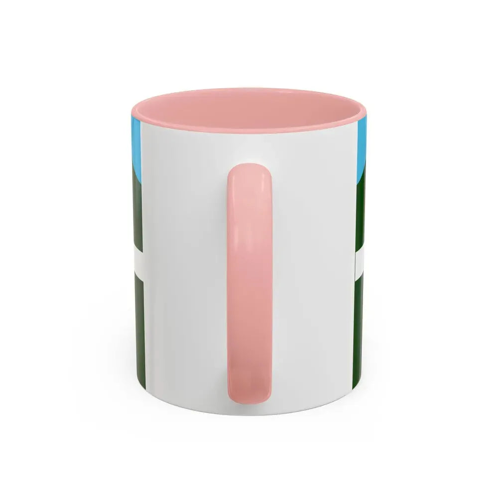 Flag of Petersfield UK - Accent Coffee Mug - Go Mug Yourself