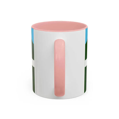Flag of Petersfield UK - Accent Coffee Mug - Go Mug Yourself
