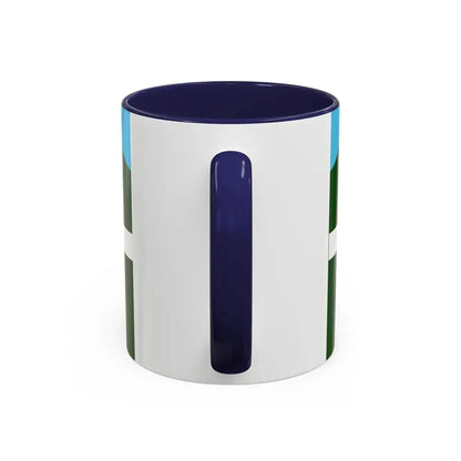 Flag of Petersfield UK - Accent Coffee Mug - Go Mug Yourself