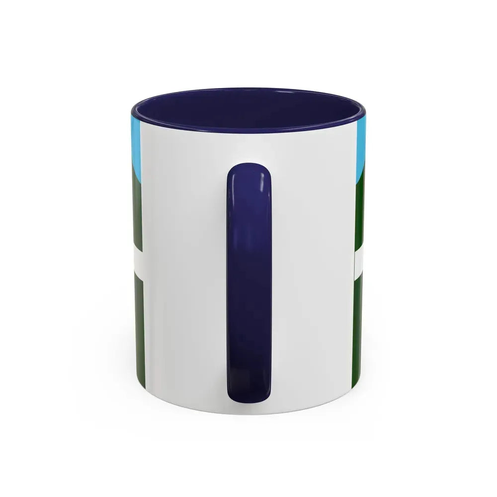 Flag of Petersfield UK - Accent Coffee Mug - Go Mug Yourself
