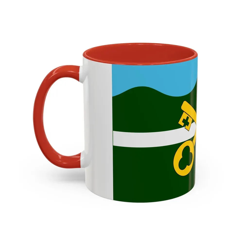 Flag of Petersfield UK - Accent Coffee Mug - Go Mug Yourself