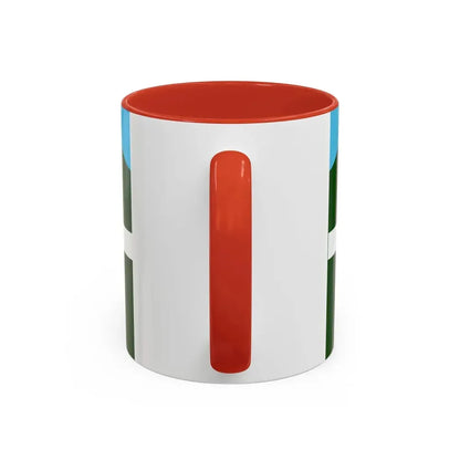 Flag of Petersfield UK - Accent Coffee Mug - Go Mug Yourself