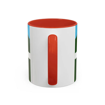 Flag of Petersfield UK - Accent Coffee Mug - Go Mug Yourself