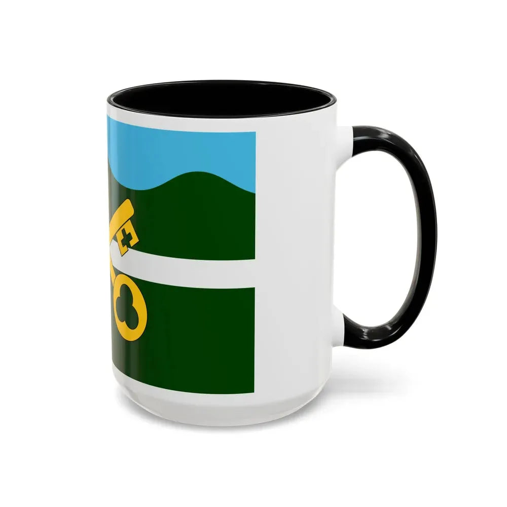 Flag of Petersfield UK - Accent Coffee Mug - Go Mug Yourself