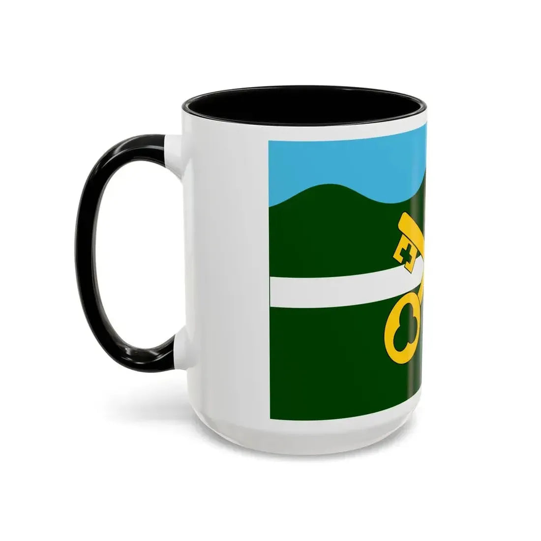 Flag of Petersfield UK - Accent Coffee Mug - Go Mug Yourself
