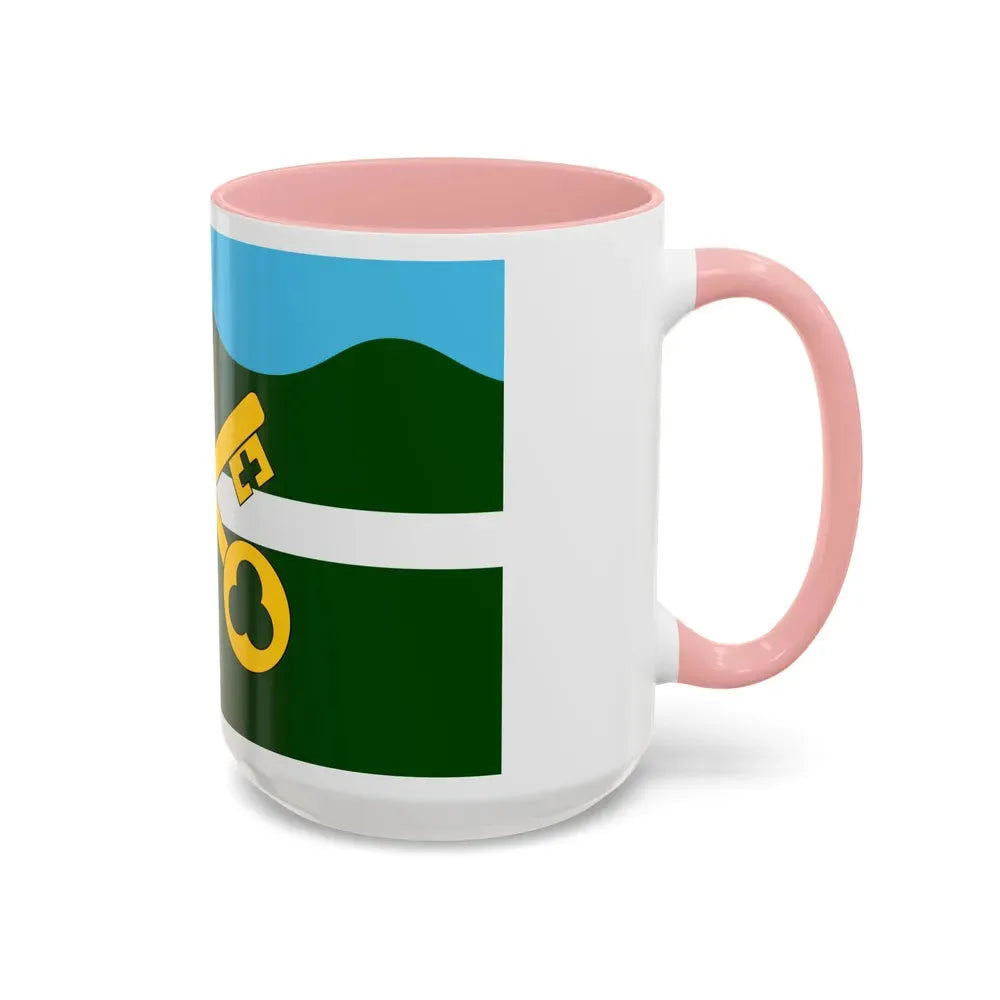 Flag of Petersfield UK - Accent Coffee Mug - Go Mug Yourself