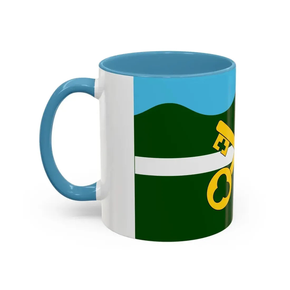 Flag of Petersfield UK - Accent Coffee Mug - Go Mug Yourself