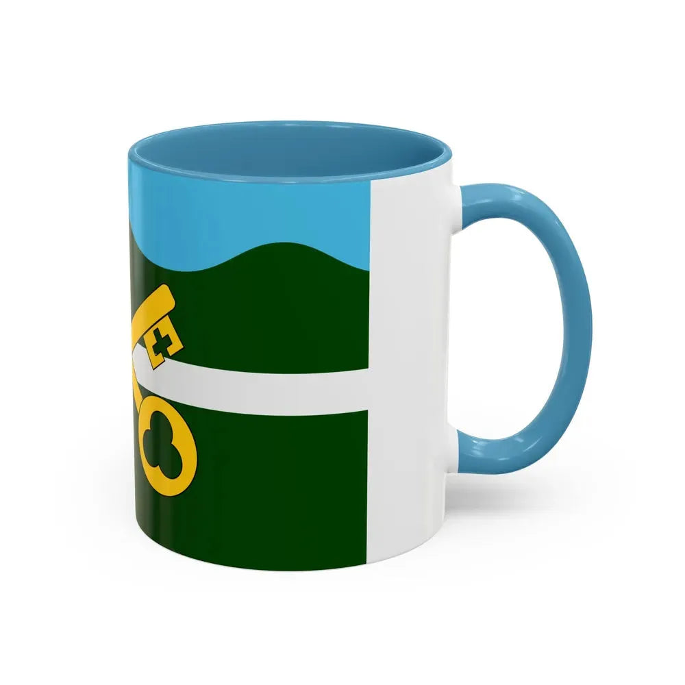 Flag of Petersfield UK - Accent Coffee Mug - Go Mug Yourself