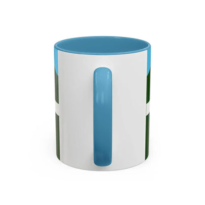 Flag of Petersfield UK - Accent Coffee Mug - Go Mug Yourself