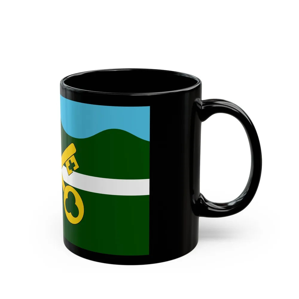 Flag of Petersfield UK - Black Coffee Mug-Go Mug Yourself