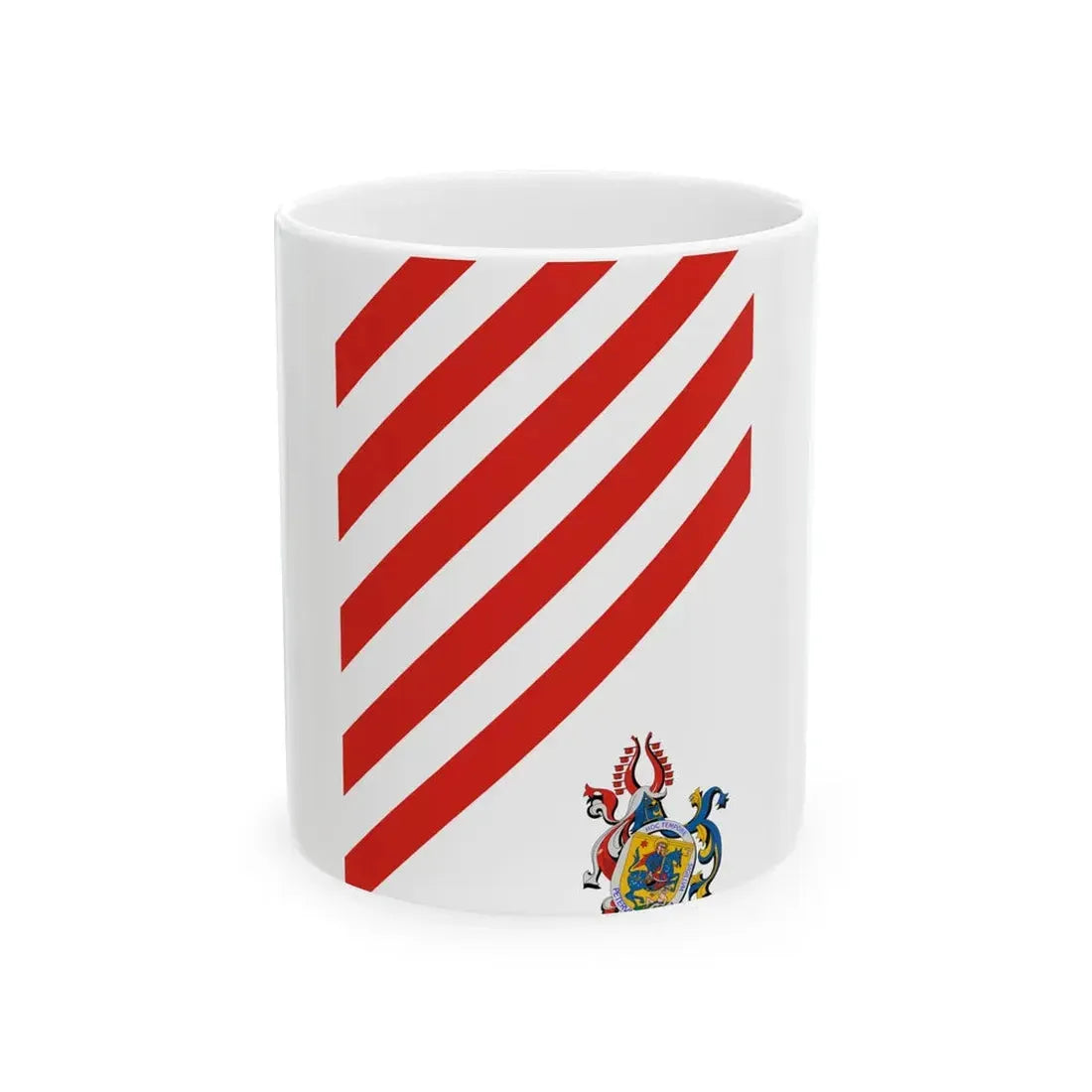 Flag of Petervasara (Hungary) White Coffee Mug 11oz - Go Mug Yourself