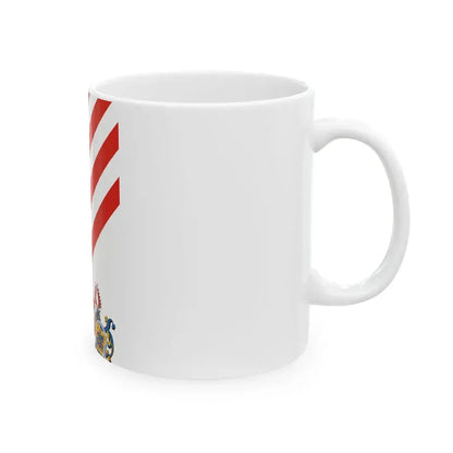 Flag of Petervasara (Hungary) White Coffee Mug - Go Mug Yourself