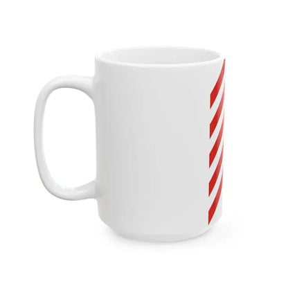 Flag of Petervasara (Hungary) White Coffee Mug - Go Mug Yourself