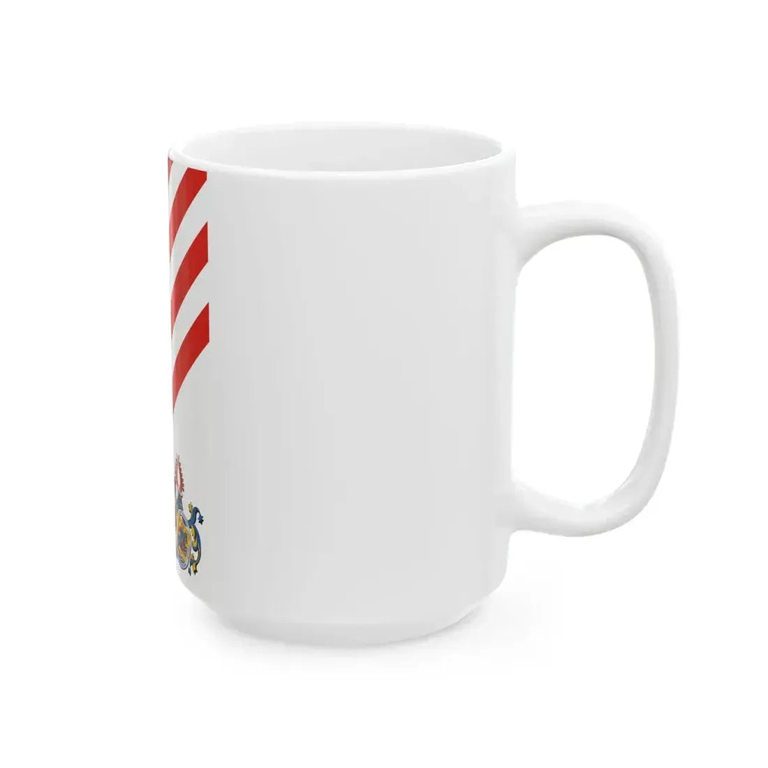 Flag of Petervasara (Hungary) White Coffee Mug - Go Mug Yourself