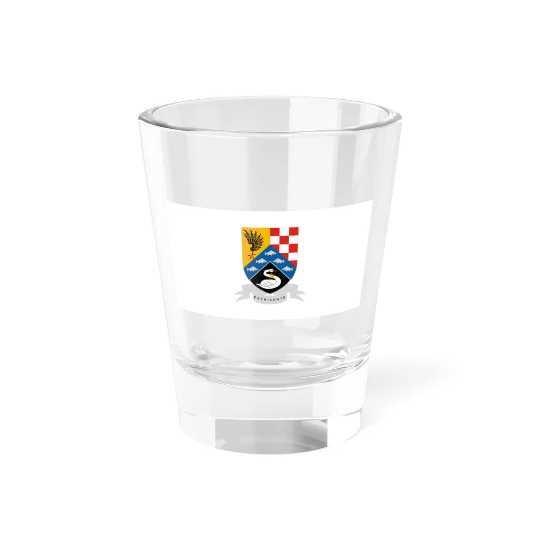 Flag of Petrivente (Hungary) Shot Glass 1.5oz 1.5oz - Go Mug Yourself