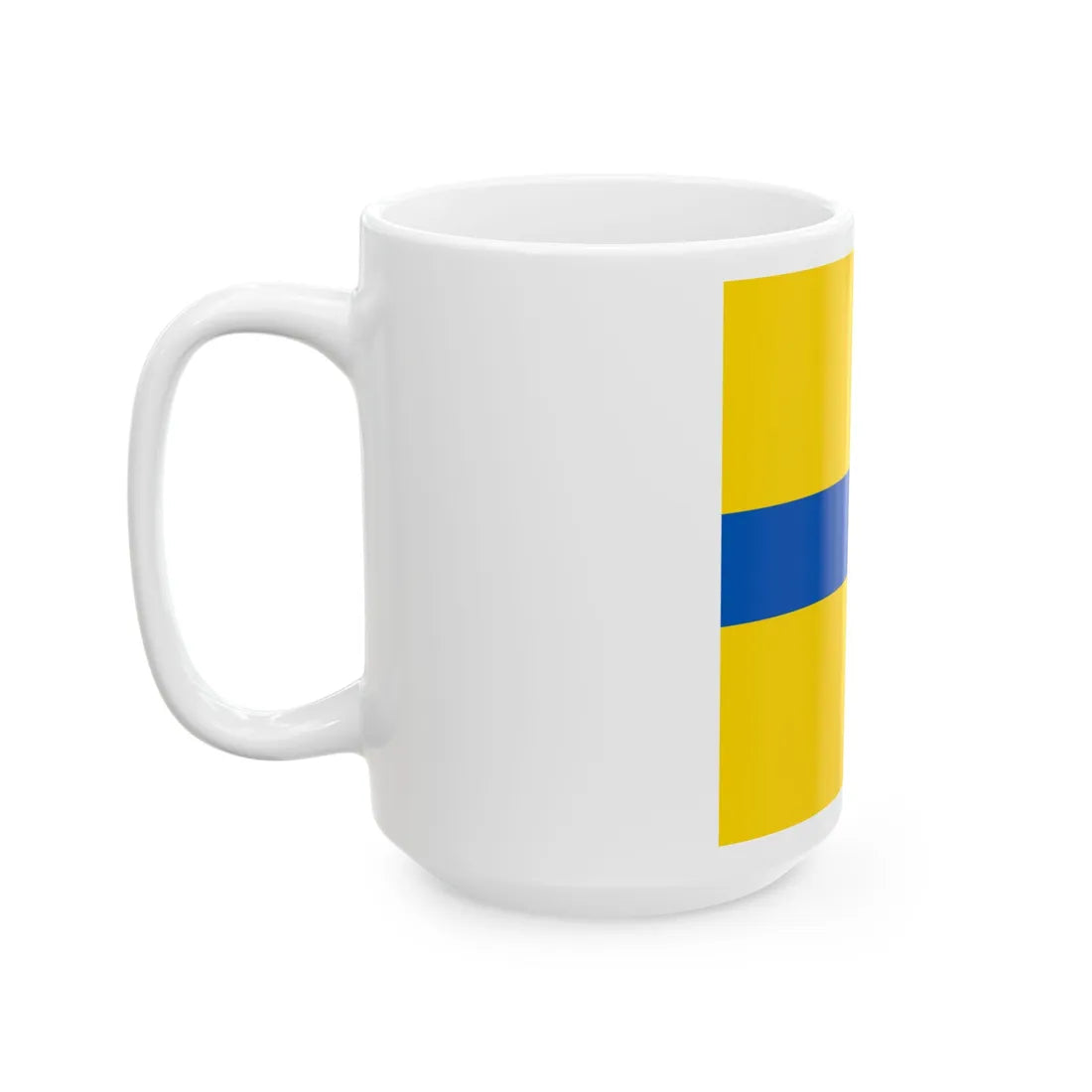 Flag of Petrove (Ukraine) White Coffee Mug - Go Mug Yourself