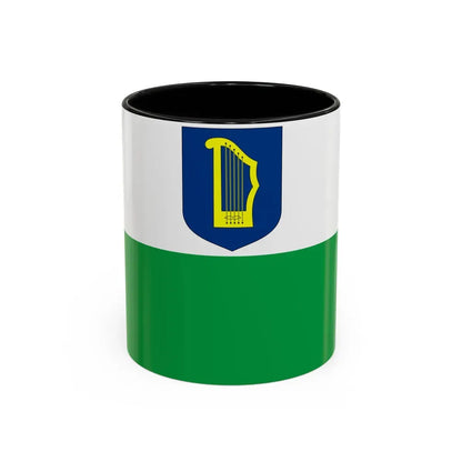 Flag of Petseri County Estonia - Accent Coffee Mug 11oz Black - Go Mug Yourself