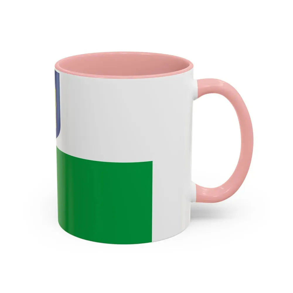 Flag of Petseri County Estonia - Accent Coffee Mug - Go Mug Yourself