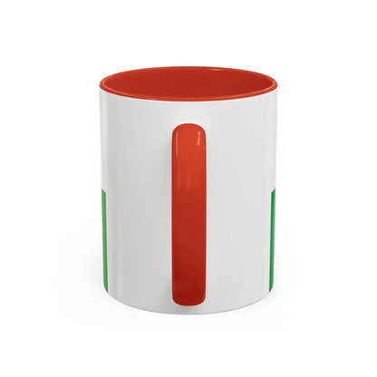 Flag of Petseri County Estonia - Accent Coffee Mug - Go Mug Yourself