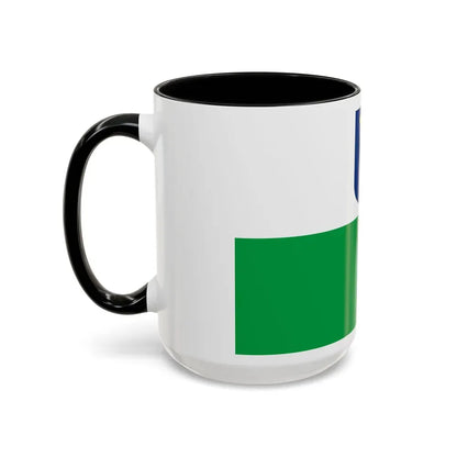 Flag of Petseri County Estonia - Accent Coffee Mug - Go Mug Yourself