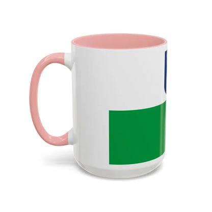 Flag of Petseri County Estonia - Accent Coffee Mug - Go Mug Yourself
