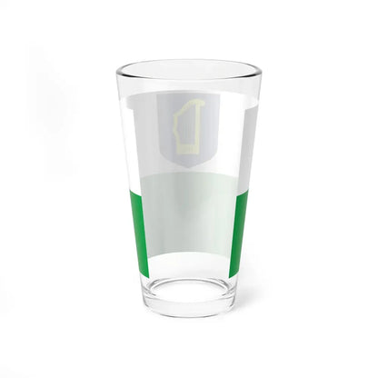 Flag of Petseri County Estonia - Pint Glass 16oz - Go Mug Yourself