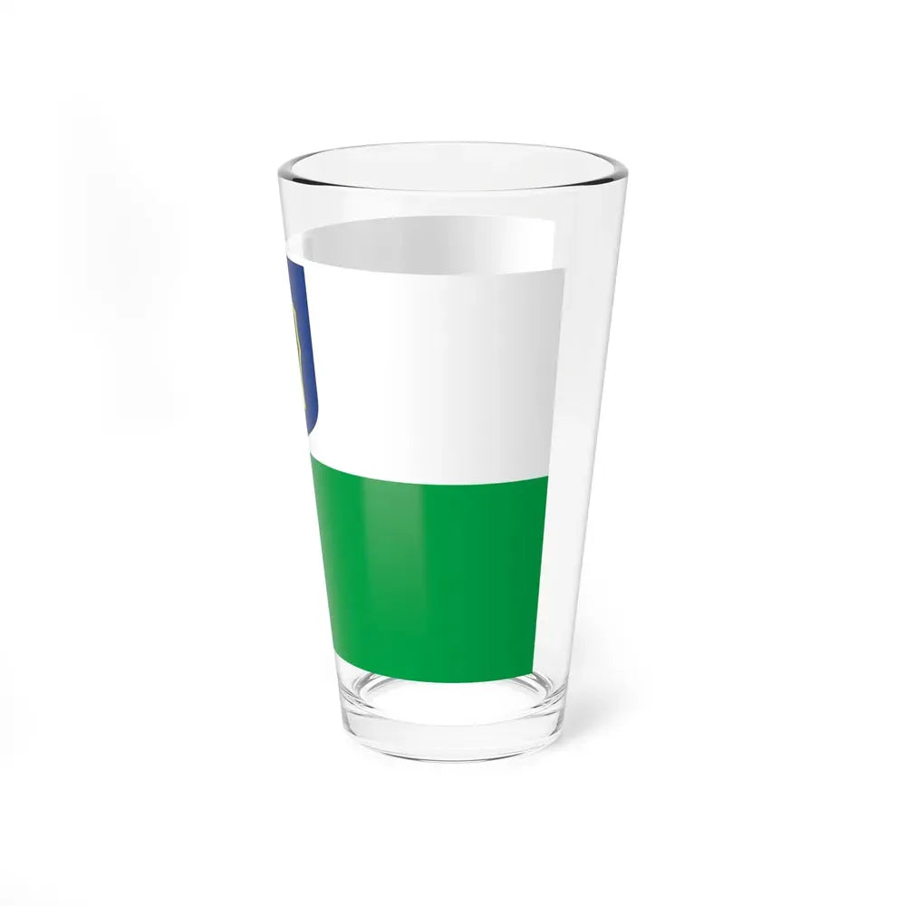 Flag of Petseri County Estonia - Pint Glass 16oz - Go Mug Yourself