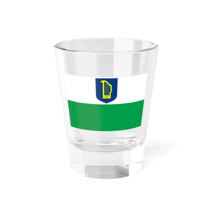 Flag of Petserimaa (Estonia) Shot Glass 1.5oz 1.5oz - Go Mug Yourself