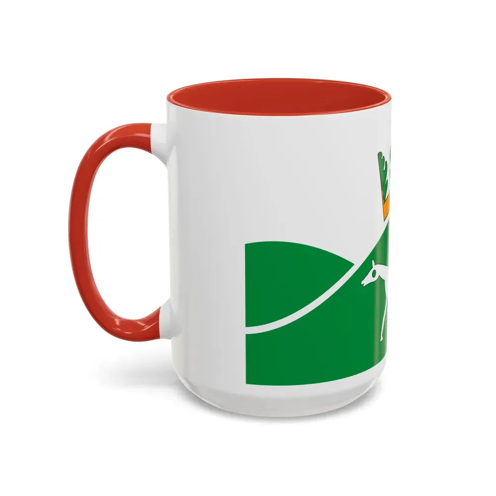 Flag of Pewsey UK - Accent Coffee Mug - Go Mug Yourself